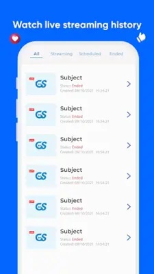 GoStream android App screenshot 0